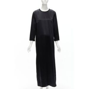 Alexander Wang Satin Classic Crew Neck Dress